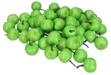 Dekorace umělá Jablíčka zelené 2,5cm - 1ks