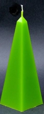 Hotová lesklá směs na výrobu svíček + aditiv + barvivo - 0,5kg - Jarní zelená