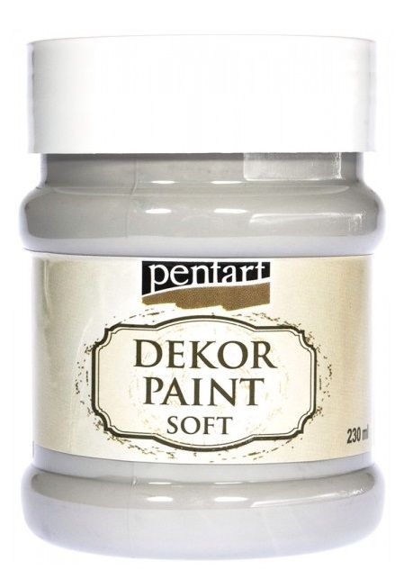 Křídová barva Decor Paint Pentart 230ml - Šedý Q