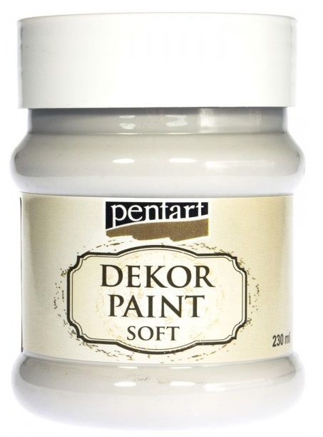 Křídová barva Decor Paint Pentart 230ml - Porcelánová P