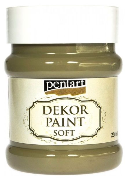 Křídová barva Decor Paint Pentart 230ml - Oliva N