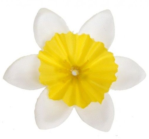Dekorace květ Narcis 5cm - 1ks