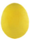 Vajíčko vatové 30 x 24 mm - žluté