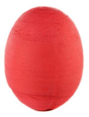Vajíčko vatové 35x28 mm - červené