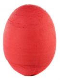 Vajíčko vatové barevné 20 x 18 mm - červené