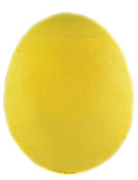 Vajíčko vatové barevné 20 x 18 mm - žluté