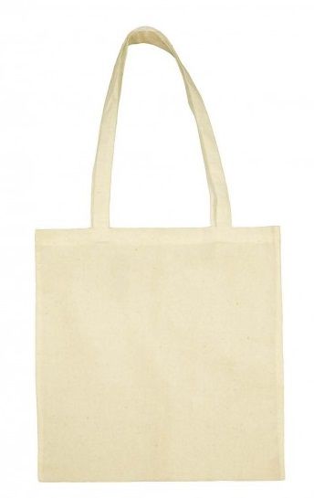 Textilní 100% bavlněná taška pevná 140g/m2 38x42cm - Přírodní