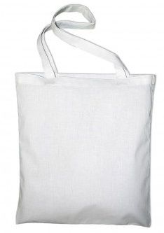 Textilní 100% bavlněná taška pevná 140g/m2 38x42cm