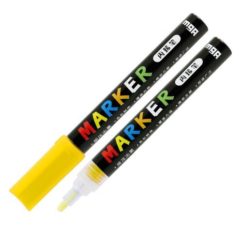 Akrylový popisovač / fix /M&G -1ks - Žlutý