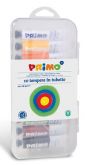 Temperové barvy PRIMO v plastovém boxu 10x18ml + štětec