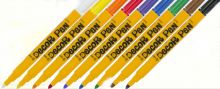 Speciální popisovače DECORPEN marker 1ks | Fialový, Hnědý, Modrý, Zelený, Žlutý