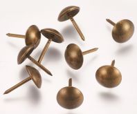 Ozdobné hřebíčky s hlavičkou 16,5x11mm - 1ks | Antik bronz, Antik měd, Platina, Zlaté
