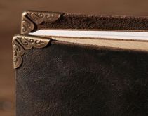 Ochranný kovový roh barva antik bronz 16mm - 1ks