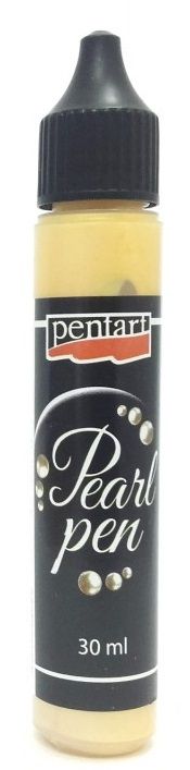 3D Decor Pen Perl pen tekuté perly,kontura,3D Pentart - 30ml - Vanilka J