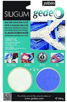 Siligum - Dvousložková silikonová pasta na výrobu forem 100g Pebeo