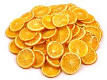 Dekorace sušené pomeranče cca 5,5-7cm - 6ks
