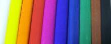 Krepový papír 200x50 cm | Amarant, Hnědý, pomerančový, Vínový, Oranžový, Růžový, Tm.fialový, Modrý, Hrášková, Černý