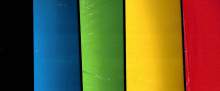 Barevný kreativní papír 300g/m2 A4 - 1ks | Béžový, Bílý, Červený, Hnědý, Máta, Meruňka, Oranžový, Šedá, Sv.fialový, Sv.modrý, Sv.zelený, Tm.zelený, Žlutý