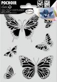 Šablona plastová 3D Aladine Duo Motýli 10,8x14cm - 2šablony