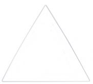 Kovový základ Troúhelník Ø 25cm - 1ks