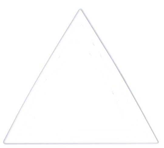 Kovový základ Troúhelník Ø 20cm - 1ks