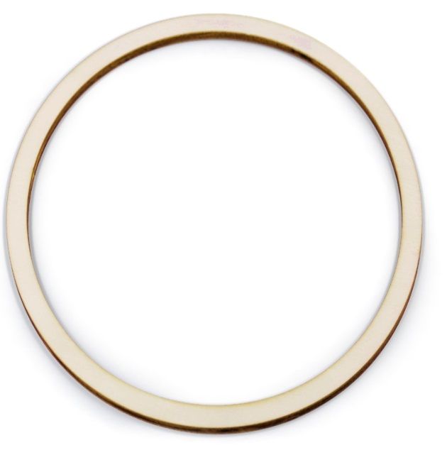 Dřevěný kruh na lapač snů Ø 16cm - 1ks