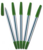 Jednorázové kuličkové pero 0,7mm - 1ks - Zelené