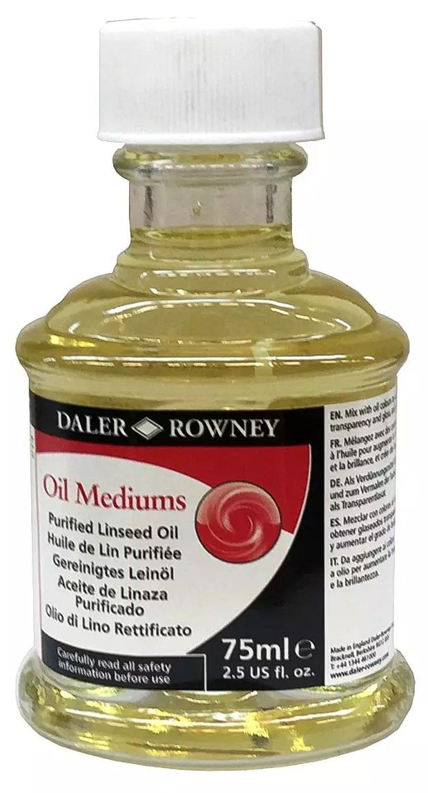 Lněný olej Daler & Rowney - 75ml Nerchau