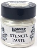 Strukturovací pasta perleťová Pentart na šablony  50ml