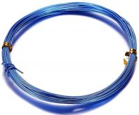 ALU - Hliníkový Drát 1mm, 10m - Modrý