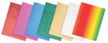 Dekorační vlnitý papír Metalíza 25x35cm - 1ks | Červená, Duhovaný/bez metalízy/, Fialový, Měděná, Modrá, Růžová, Zelená