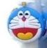 Pero gelové gumovací Zvířátka 1ks (modrá náplň) - Kočka