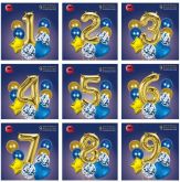 Nafukovací párty balonky s Číslem 30-80cm - 9ks | Číslo 0, Číslo 1, Číslo 2, Číslo 3, Číslo 4, Číslo 5, Číslo 6, Číslo 7, Číslo 8, Číslo 9