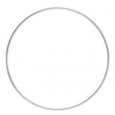 Kovový kruh na lapač snů barva Stříbrná Ø 20cm - 1ks