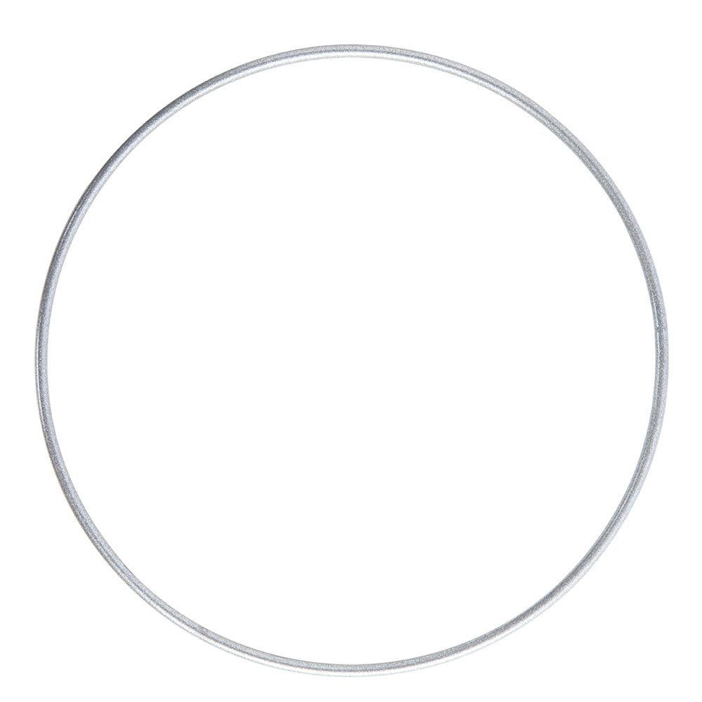 Kovový kruh na lapač snů barva Stříbrná Ø 20cm - 1ks