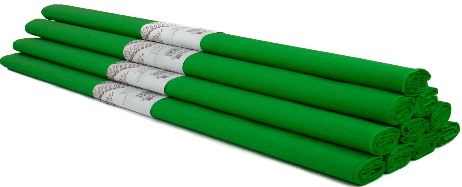 Krepový papír 200x50cm - Zelená tráva
