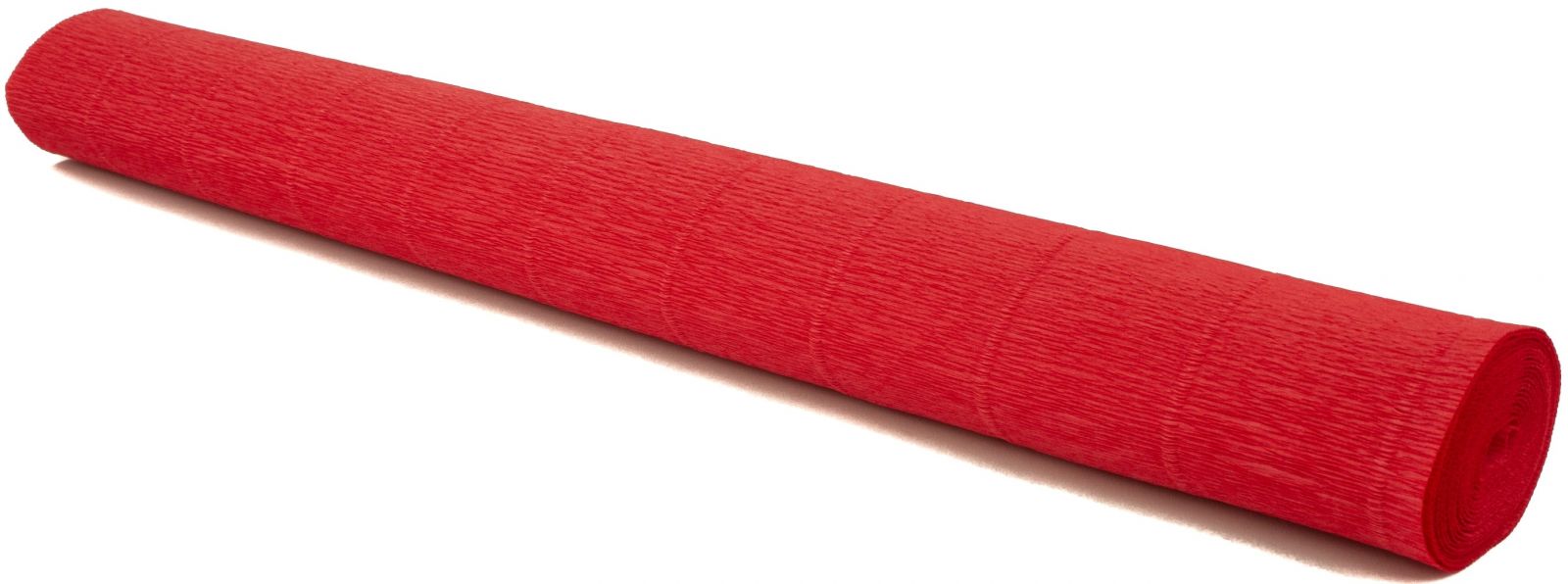 Krepový papír EXTRA pevný 180g, 50x200cm - k výrobě květů a jiné dekorace - Červený korál