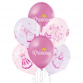 Nafukovací balonky Princezny 30cm  - 6ks