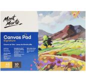 Blok s malířským plátnem Mont Marte 280g/m2 A5 - 10listů