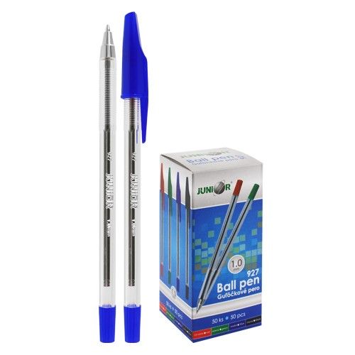 Jednorázové kuličkové pero 0,7mm modrá náplň - 1ks