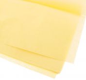 Hedvábný papír 50x65cm - 10ks - Žlutý