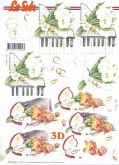 3D - Decoupage papír A4 SVATEBNÍ