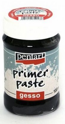 Akrylová podkladová pasta Primer PENTART - ČERNÁ 100ml