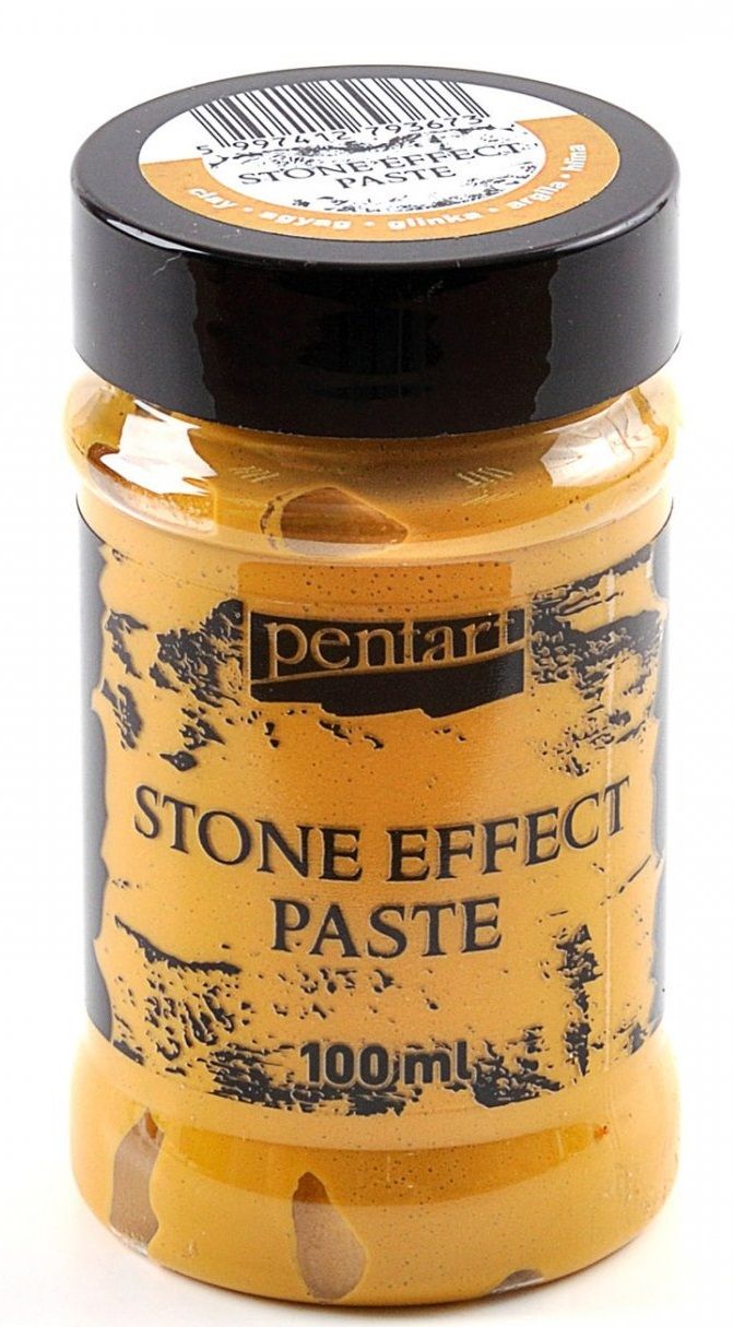 Imitace kamenných povrchů pasta Pentart 100ml - Hlína C