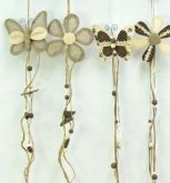 Dekorace k zavěšení 38 cm - 1ks | Květ I., Květ II., Motýl I.