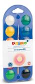 Vodové barvy PRIMO + paleta + štětec - 12 barev