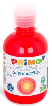 Akrylová barva PRIMO 300ml - Červená Morocolor
