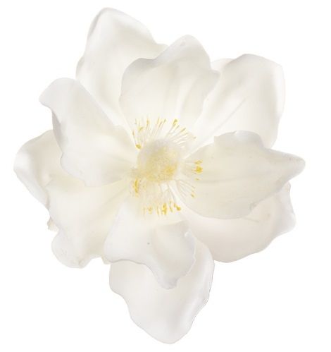 Dekorace pěnový květ Magnolie cca 16cm