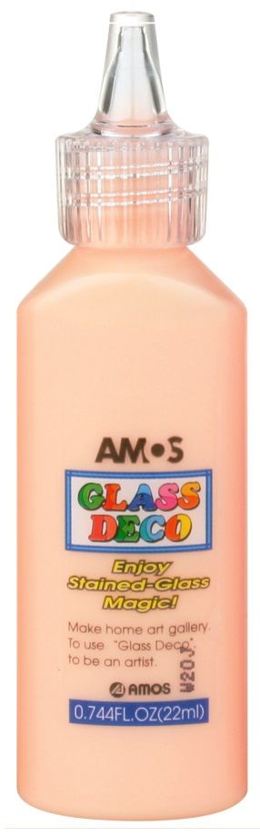 Barva na sklo Glass deco Amos 22ml - 1ks - Korálová