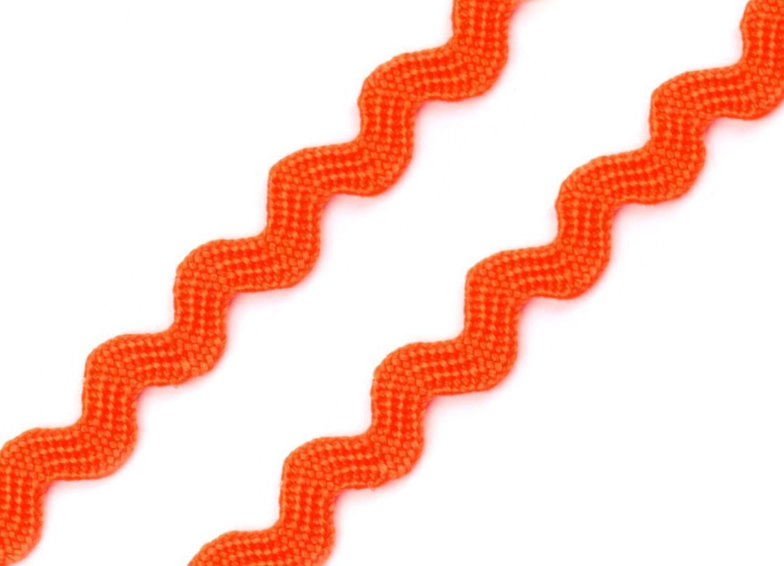 Hadovka prýmek 4mm - 1m - oranžový